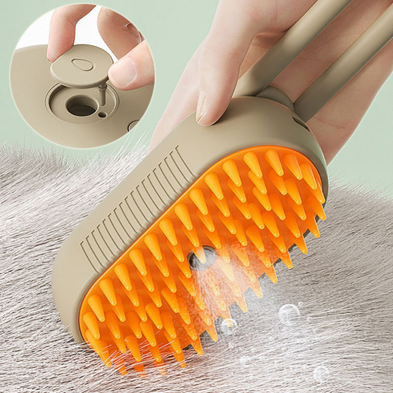 Zopyk Paws™ SteamEase 3-in-1 Pet Brush
