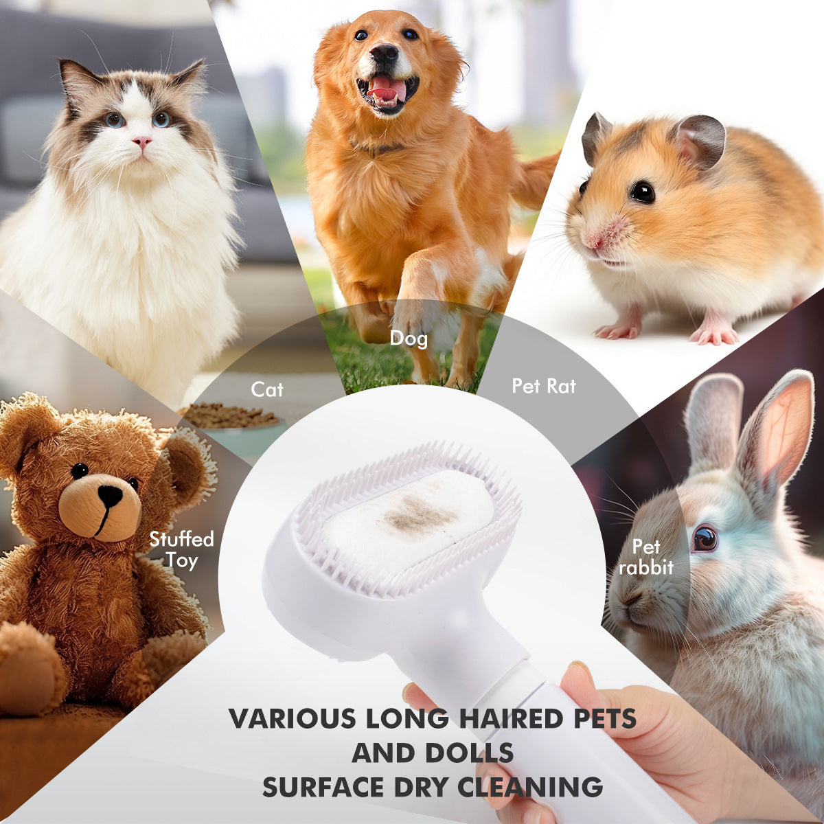 Pet Disposable Foam Magic Lint Comb