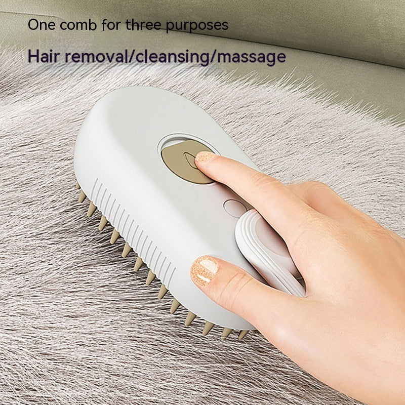 Zopyk Paws™ SteamEase 3-in-1 Pet Brush