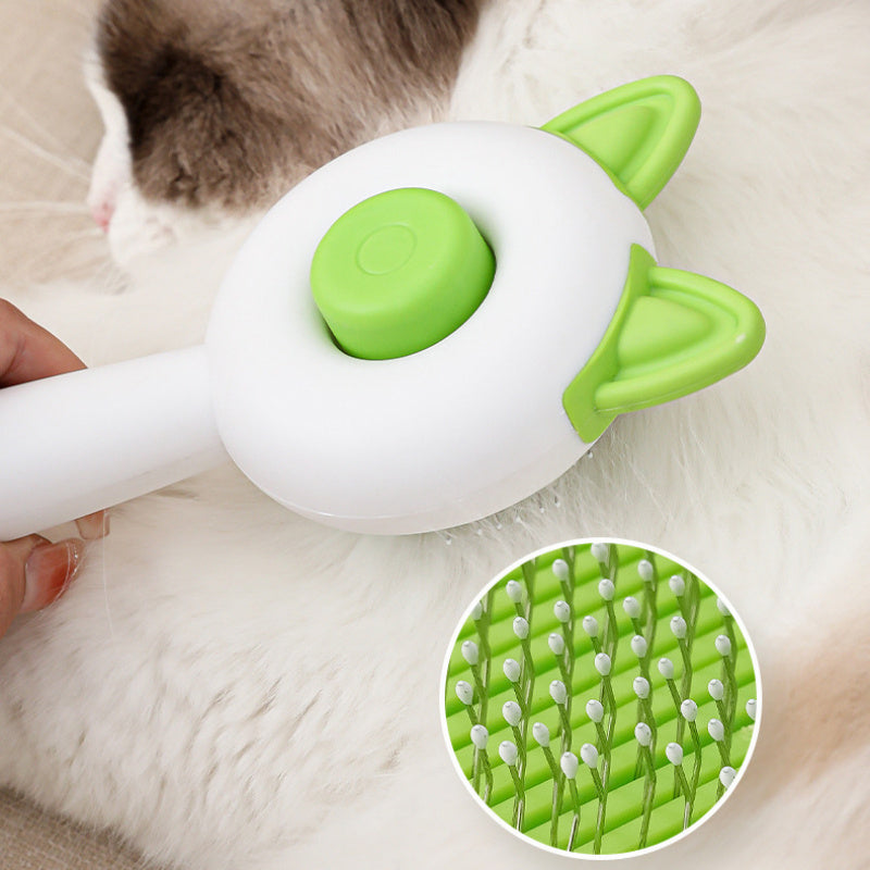 Self-Cleaning Brush – Gentle on Fur