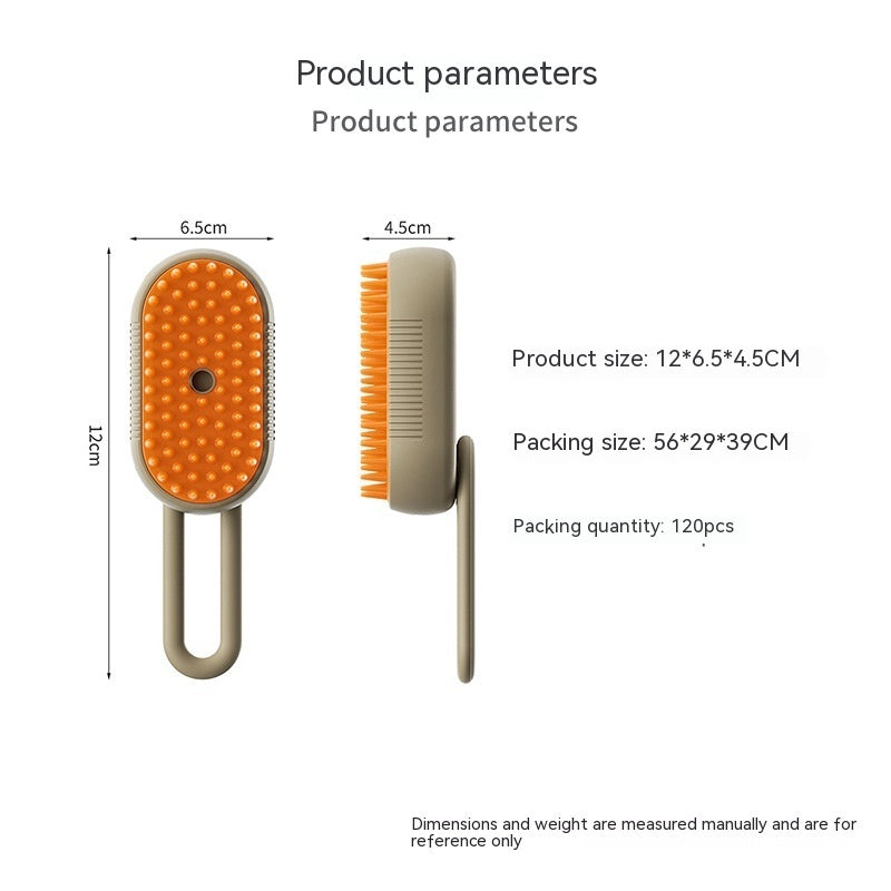 Zopyk Paws™ SteamEase 3-in-1 Pet Brush