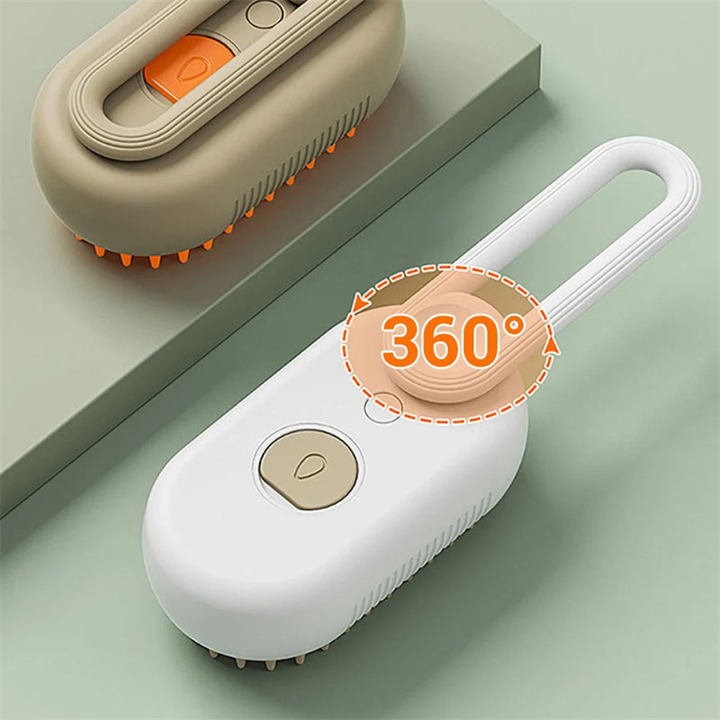Zopyk Paws™ SteamEase 3-in-1 Pet Brush