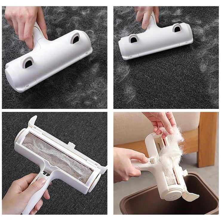 2-Way Pet Hair Remover Roller Lint