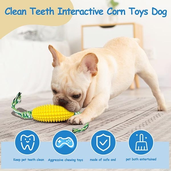 BiteClean Corn Chew Toy
