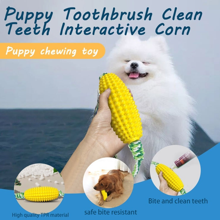 BiteClean Corn Chew Toy