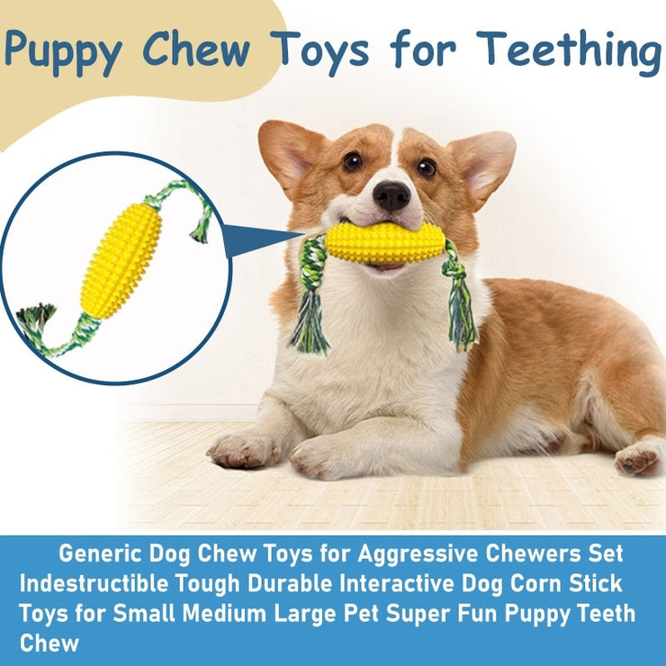BiteClean Corn Chew Toy