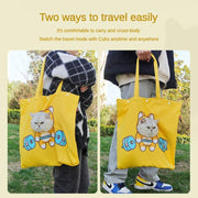 Pet Canvas Shoulder Bag
