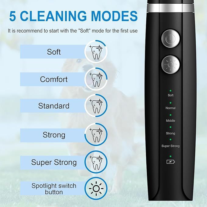 Ultrasonic Pet Teeth Cleaner