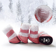 Thick Lamb Wool Pet Shoes