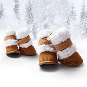 Thick Lamb Wool Pet Shoes