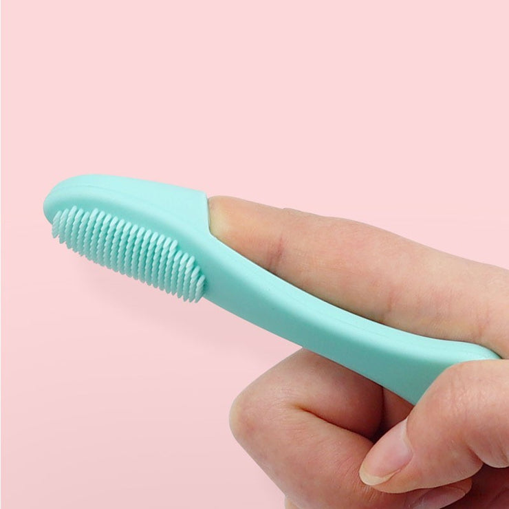 Pet Silicone Finger Toothbrush For Removing Tooth Stains