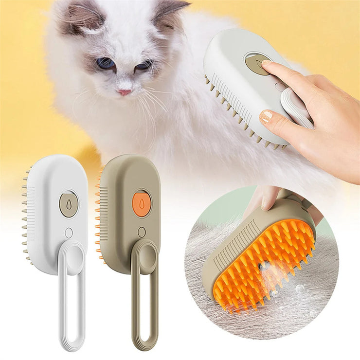 Zopyk Paws™ SteamEase 3-in-1 Pet Brush