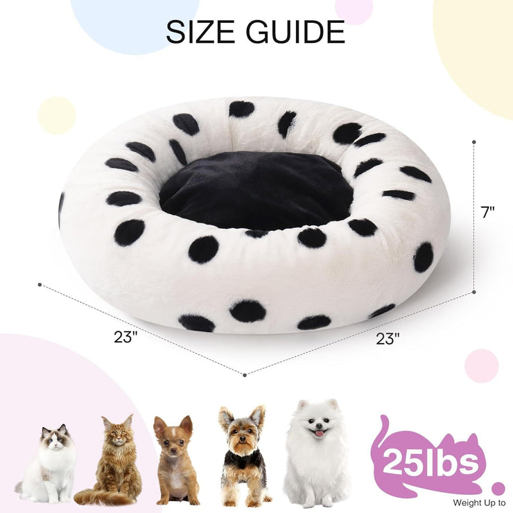 Donut Cat Bed For Indoor Cats -