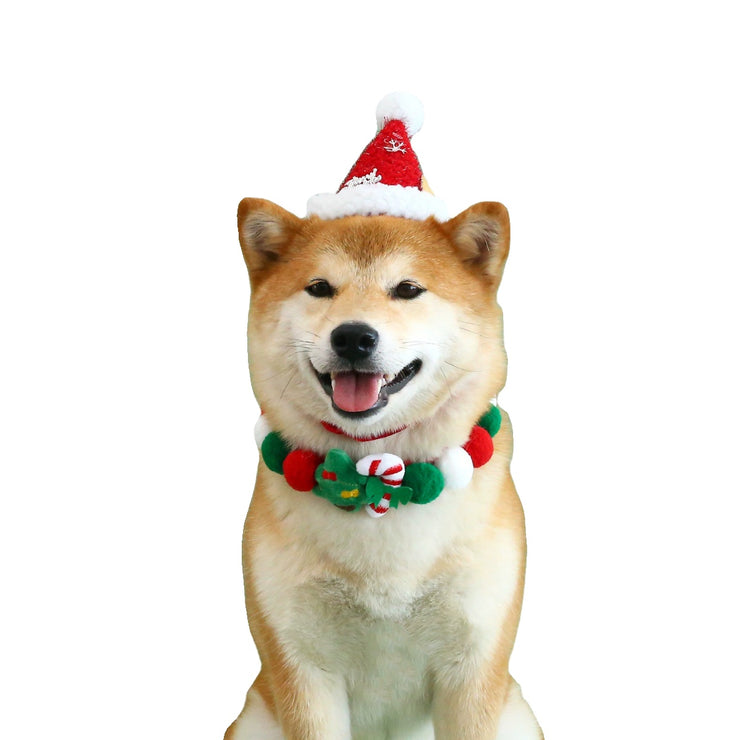 Christmas Series Pet Ball Collar