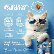 Cat Calming Treats Hemp Calming Care For Cats