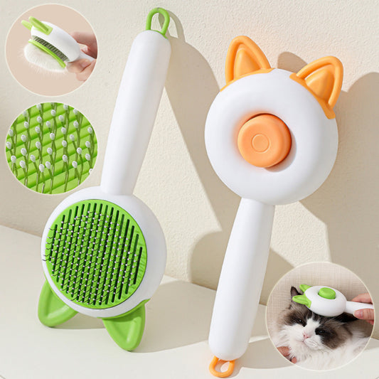 Self-Cleaning Brush – Gentle on Fur